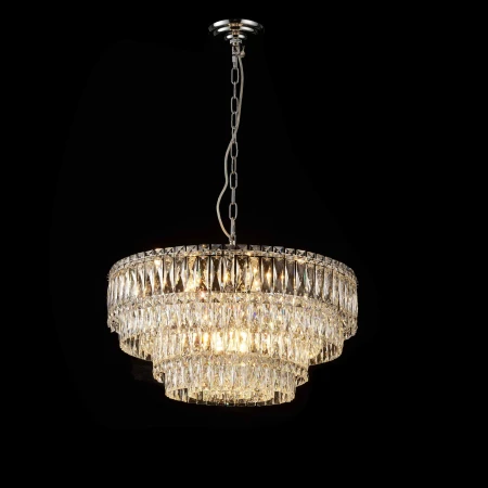 T10-ф600*H290(530) CHROME (1) Люстра NW  T10-ф600*H290(530) CHROME (1) Люстра NW