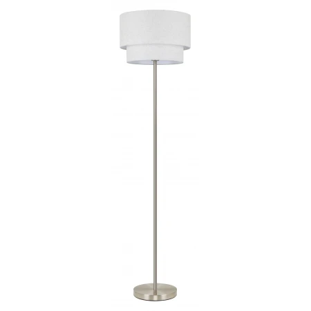 4083AFL SATIN NICKEL+LIGHT FLAX (1) Торшер NW 