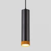 Подвесной светодиодный светильник Eurosvet 50164/1 LED черный/золото Подвесной светодиодный светильник Eurosvet 50164/1 LED черный/золото