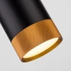 Подвесной светодиодный светильник Eurosvet 50164/1 LED черный/золото Подвесной светодиодный светильник Eurosvet 50164/1 LED черный/золото