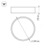Трековый светодиодный светильник Arlight Mag-Laser-45-L480-27W Warm3000 032648 Трековый светодиодный светильник Arlight Mag-Laser-45-L480-27W Warm3000 032648