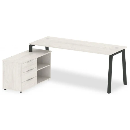 Стол письменный Metal System БА.РС-СТС-2.5 (L) Стол письменный Metal System БА.РС-СТС-2.5 (L)