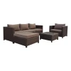 Набор уличный YR821A Brown/Beige Набор уличный YR821A Brown/Beige