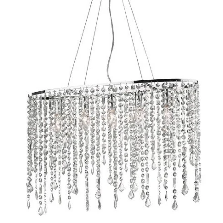 Хрустальный светильник Ideal Lux RAIN SP5 TRASPARENTE