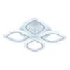 Потолочная светодиодная люстра Escada 10216/4LED BL