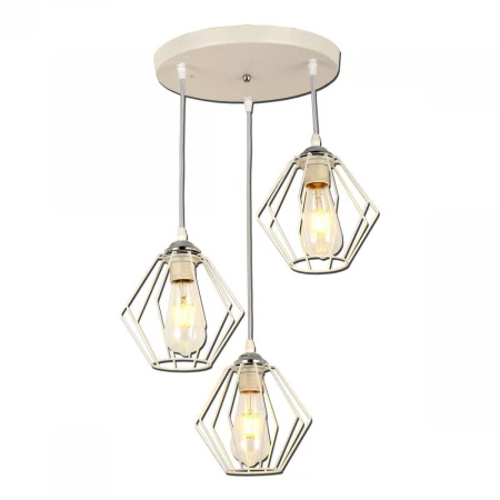 Подвесная люстра IMEX MD.3099-3-P WH+CH