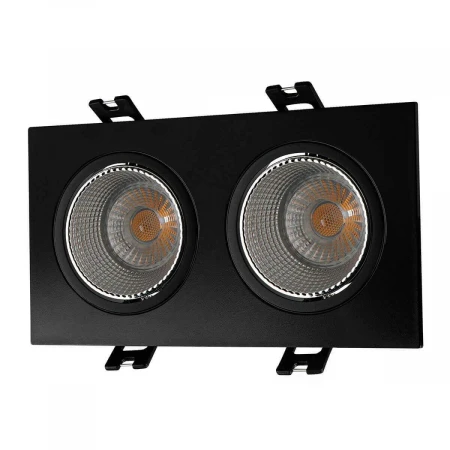 Встраиваемый светильник Denkirs DK3072-BK+CH