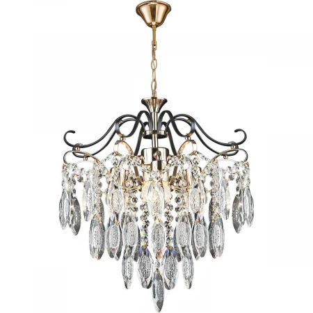 Подвесная люстра Reluce 02152-0.4-04 FGD+BK