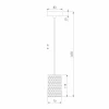 Подвесной светодиодный светильник Eurosvet Bonaldo 50247/1 Led хром