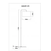Торшер Arte Lamp Rupert A5024PN-1PB