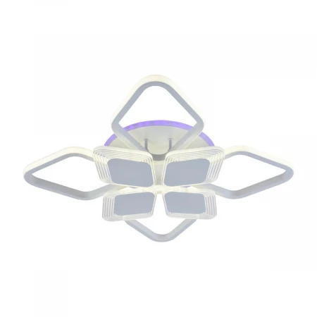 Потолочная светодиодная люстра Profit Light 5893/4+4A WHT