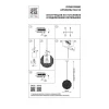 Подвесной светильник Lightstar Fermo 724312 Подвесной светильник Lightstar Fermo 724312