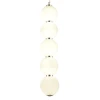 Подвесной светодиодный светильник Natali Kovaltseva Loft Led Lamps 81100/5C Gold White