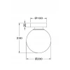 Настенный светильник Maytoni Basic form MOD321WL-01W1