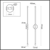 Бра Odeon Light Anta 4393/20WL Бра Odeon Light Anta 4393/20WL