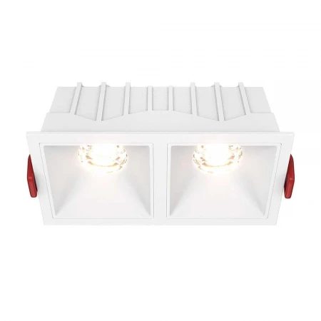 Встраиваемый светильник Maytoni Alfa LED DL043-02-10W3K-SQ-W
