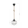 Подвесной светильник Toplight Adella TL1600H-01BK