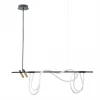 Подвесной светодиодный светильник Arte Lamp Klimt A2850SP-45BK