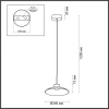 Подвесной светильник Odeon Light SAUCER 5055/9L Подвесной светильник Odeon Light SAUCER 5055/9L