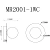 Настенный светильник MyFar July MR2001-1WC