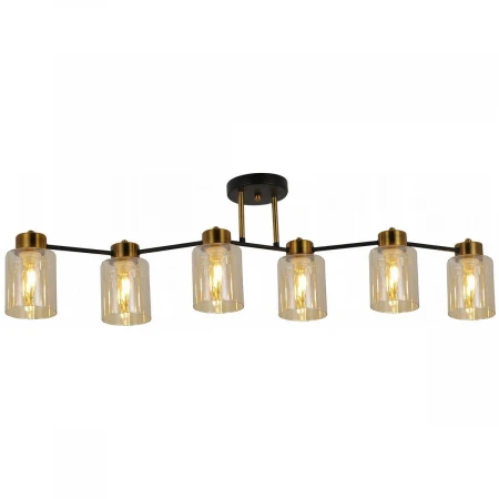 Потолочная люстра Illumico IL6111-6COU-79 BK GD