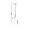 Подвесной светильник Maytoni Duality MOD271PL-01B8