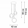 Подвесной светильник Vitaluce V30480-0/3S Подвесной светильник Vitaluce V30480-0/3S