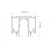 Шинопровод встраиваемый Ambrella light Track System GL3251