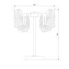 Настольная лампа Bogates Farfalla 80509/1