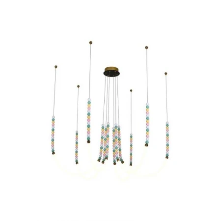 Люстра подвесная Alfa Light F3924-67 AB 75W 120*H15 0