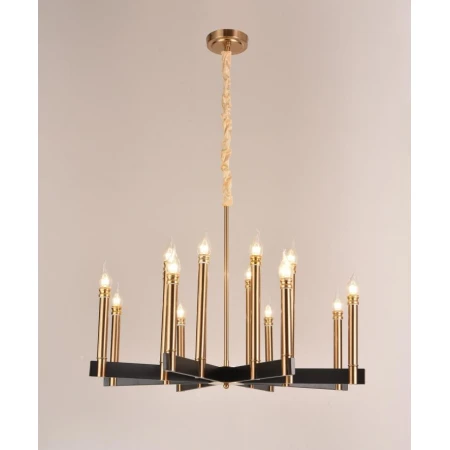 Люстра подвесная Alfa Light F1724-26 E14 Copeer+Black