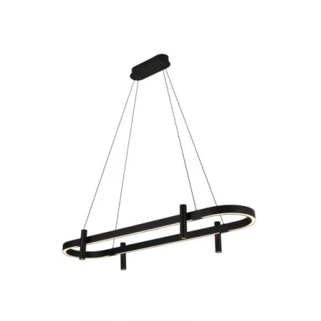 Люстра подвесная Alfa Light F3924-16 black 90W 120*37*H 150
