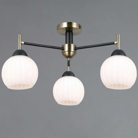 Светильник потолочный Illumico IL0579-3CSQ-25 BK AB TRENTO