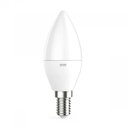 Лампа светодиодная Gauss E14 8W 6500K матовая 33138