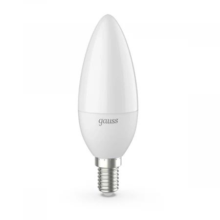 Лампа светодиодная Gauss E14 9.5W 4100K матовая 103101210