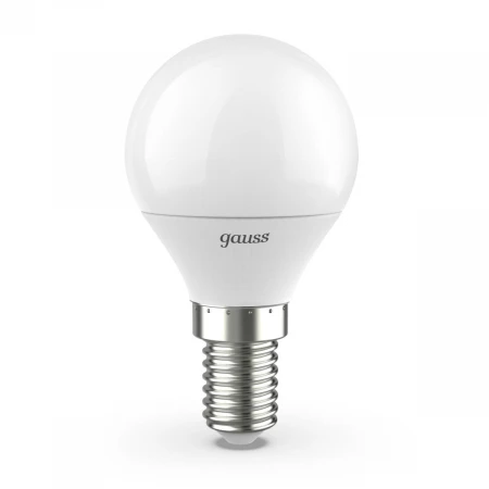 Лампа светодиодная Gauss E14 9.5W 4100K матовая 105101210