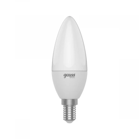 Лампа светодиодная Gauss E14 5,5W 3000К матовая 1033116