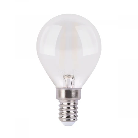 Лампа светодиодная филаментная Elektrostandard E14 6W 3300K матовая a049060