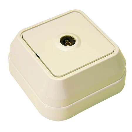Розетка ТВ проходная 8 dB (Female) Makel 45207