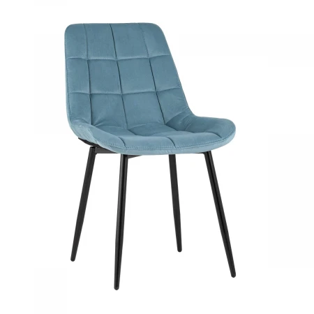 Кухонный стул Stool Group Флекс (box) велюр пыльно-голубой AV 405-N22-08(P)