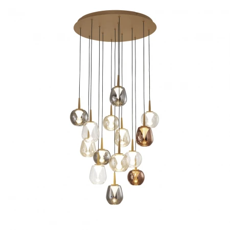 Подвесная светодиодная люстра Mantra Andromeda 8935+14PL