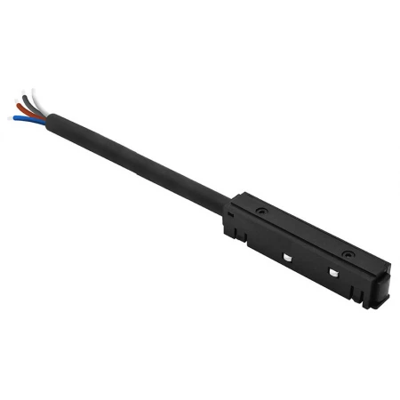 Ввод питания Hesby Lighting ElDeko для шинопровода 48В, чёрный HSBL_0068