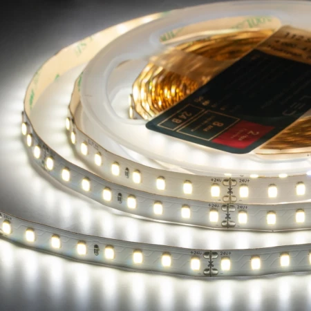 Лента светодиодная ELFLED PRO140, 112/м (2835), 24В, 10Вт/м, 5м, белый нейтральный 4000-4500К ELFLED-24112-PRO140nw