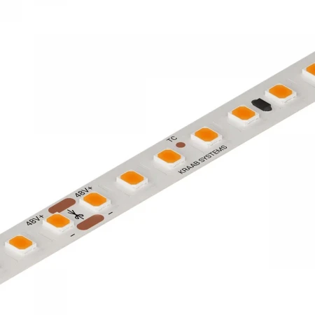Светодиодная лента Kraab Systems PIXIE SMD 2835-140 48В 5Вт 2700К CRI92 8мм 5м 27.101.1 Светодиодная лента Kraab Systems PIXIE SMD 2835-140 48В 5Вт 2700К CRI92 8мм 5м 27.101.1