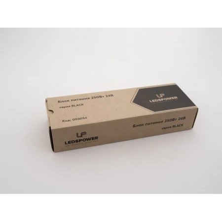Блок питания LEDS POWER 250Вт 24В BLACK 003054