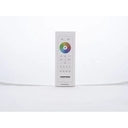 Пульт LEDS POWER RGB/RGBW/RGBCCT на 4 зоны RC03RF белый 006543