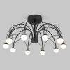 Потолочная светодиодная люстра Eurosvet Ragno 90035/10 LED черный