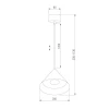 Подвесной светодиодный светильник Elektrostandard Conus 50316 LED a069335