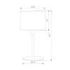 Настольная лампа TK Lighting 5552 Juta