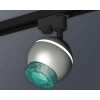 Комплект трекового светильника Ambrella light Track System XT1103041 SSL/BL серебро песок/голубой (A2521, C1103, N7194)